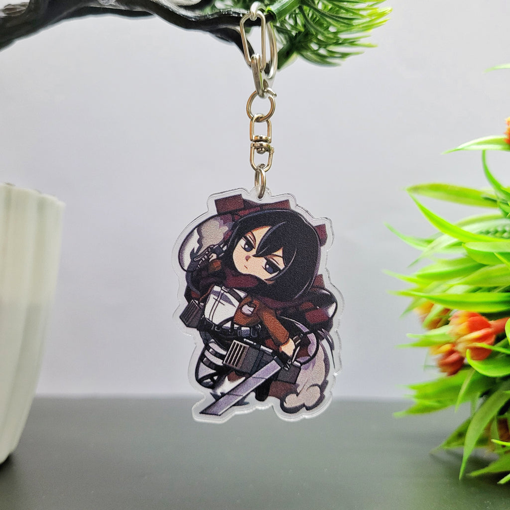 Attack on Titan keychains