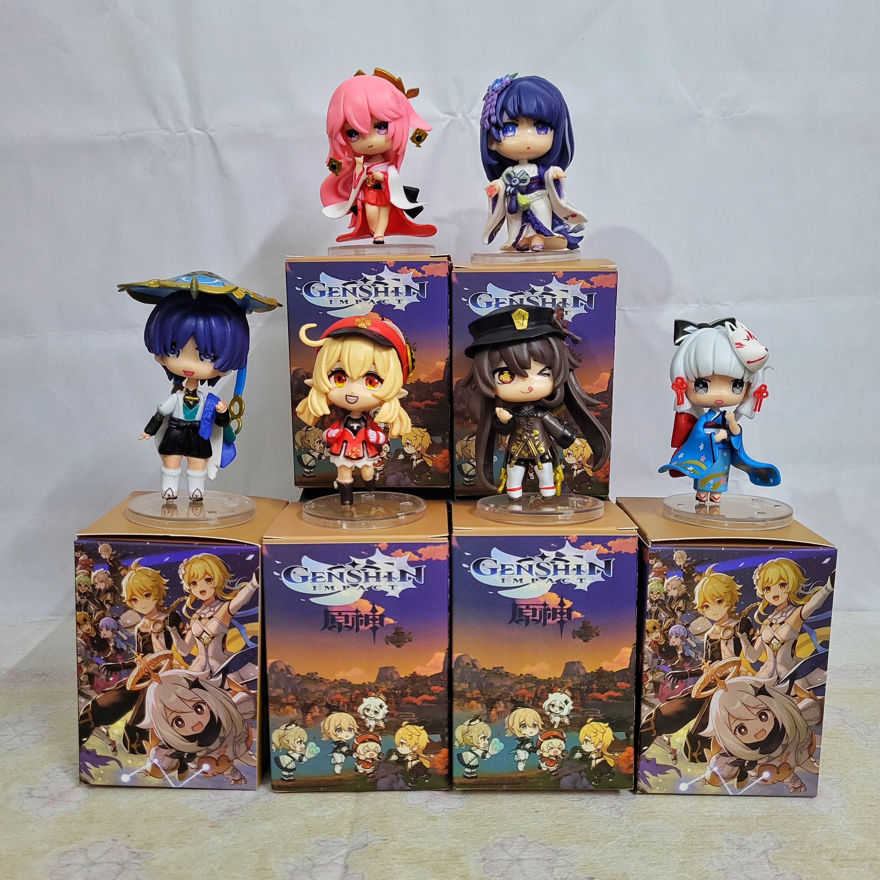 Genshin Impact action figure collection