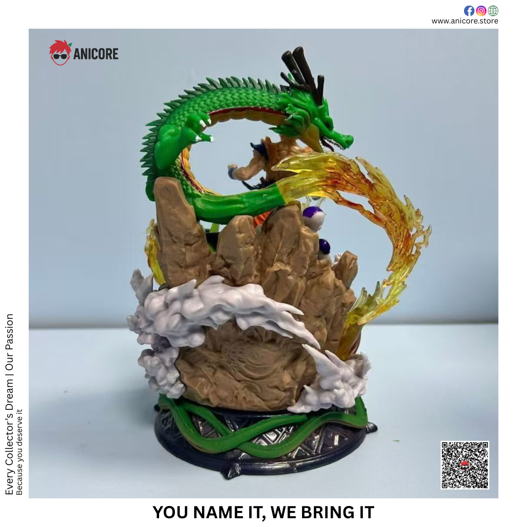 Super-Saiyan_Goku_with_Shenron_and_Villains_Statue_statue_rear_side