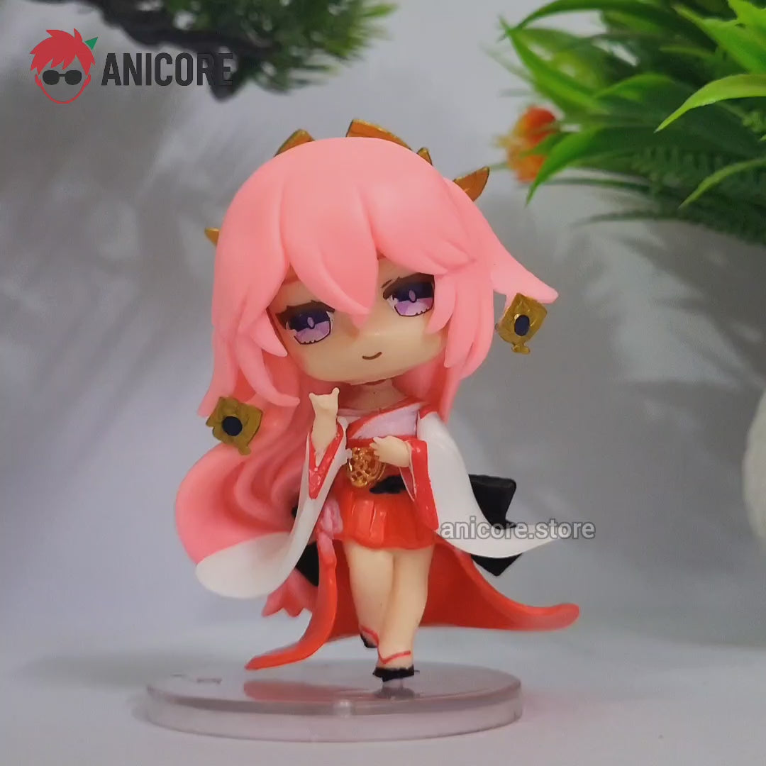 Yae Miko Action Figure - Genshin Impact Collectible